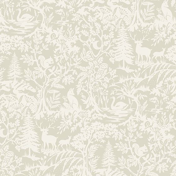 Purchase 3125-72325 Chesapeake Wallpaper, Alrick Taupe Forest Venture - Kinfolk