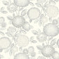 Purchase 3125-72331 Chesapeake Wallpaper, Zalipie Grey Floral Trail - Kinfolk