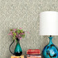 Purchase 3125-72335 Chesapeake Wallpaper, Karachi Aqua Wooden Damask - Kinfolk12