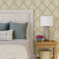 Purchase 3125-72338 Chesapeake Wallpaper, Mimir Mustard Quilted Damask - Kinfolk1