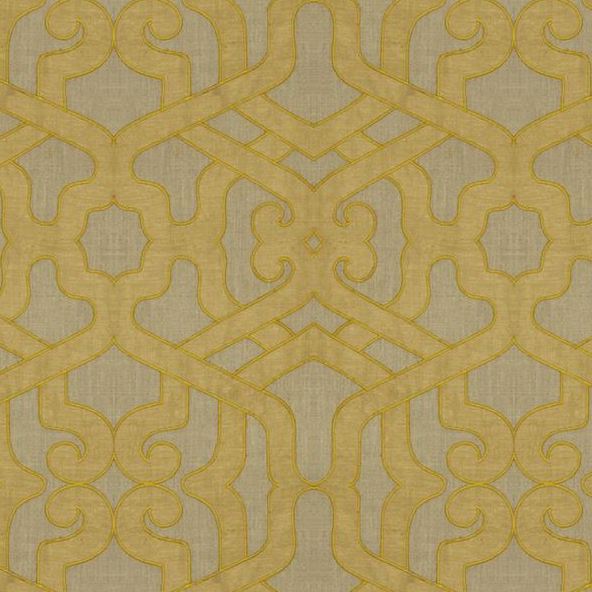 Sample 32076.14.0 Modern Elegance, Saffron by Kravet Couture Fabric