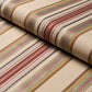 Purchase 3322011 | Wellington Stripe, Multi On Pecan - Schumacher Fabric