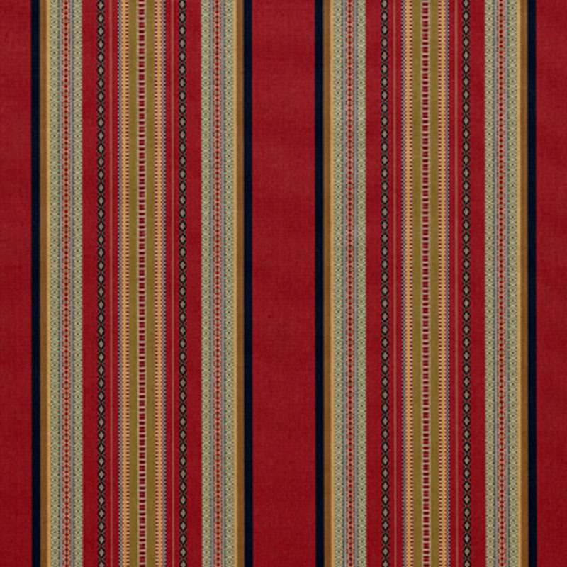 Acquire 3322023 Wellington Stripe Multi On Spice by Schumacher Fabric