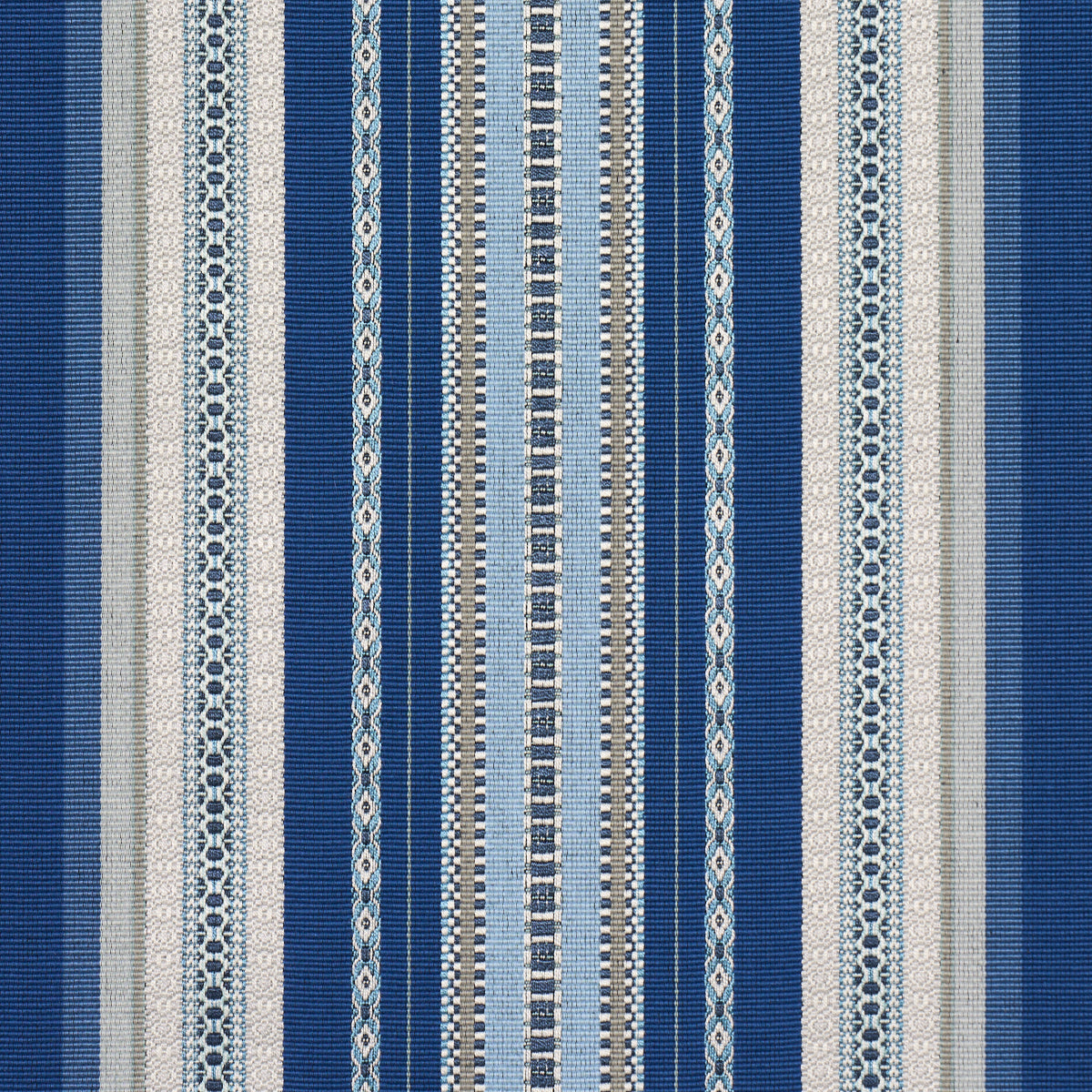 Purchase 3322024 | Wellington Stripe, Blue - Schumacher Fabric