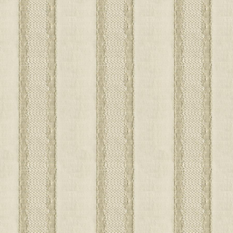 Sample - 33279-1 | Gilded Stripe, Modern Luxe - Kravet Couture Fabric - 33279.1.0