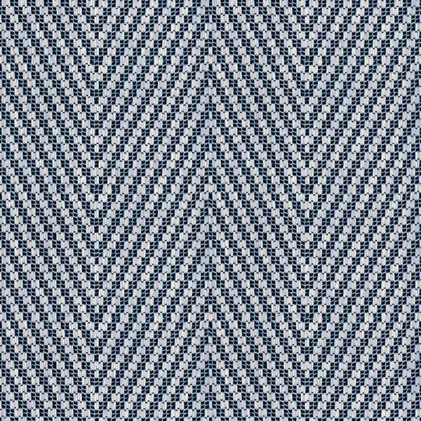 Sample 33495.50.0 Kali Chevron Indigo Indigo Upholstery Herringbone Tweed Fabric by Kravet Design