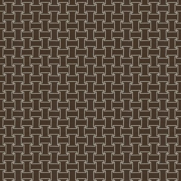 Sample 33538.6.0 Link Up Walnut Brown Upholstery Geometric Fabric by Kravet Design