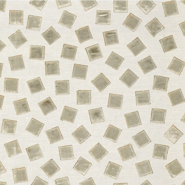 Sample 33548.1.0 Building Blocks Truffle Ivory Multipurpose Geometric Fabric by Kravet Couture