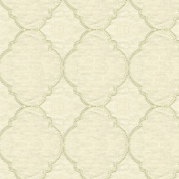 Sample 33748.1.0 Ivory Multipurpose Geometric Fabric by Kravet Couture