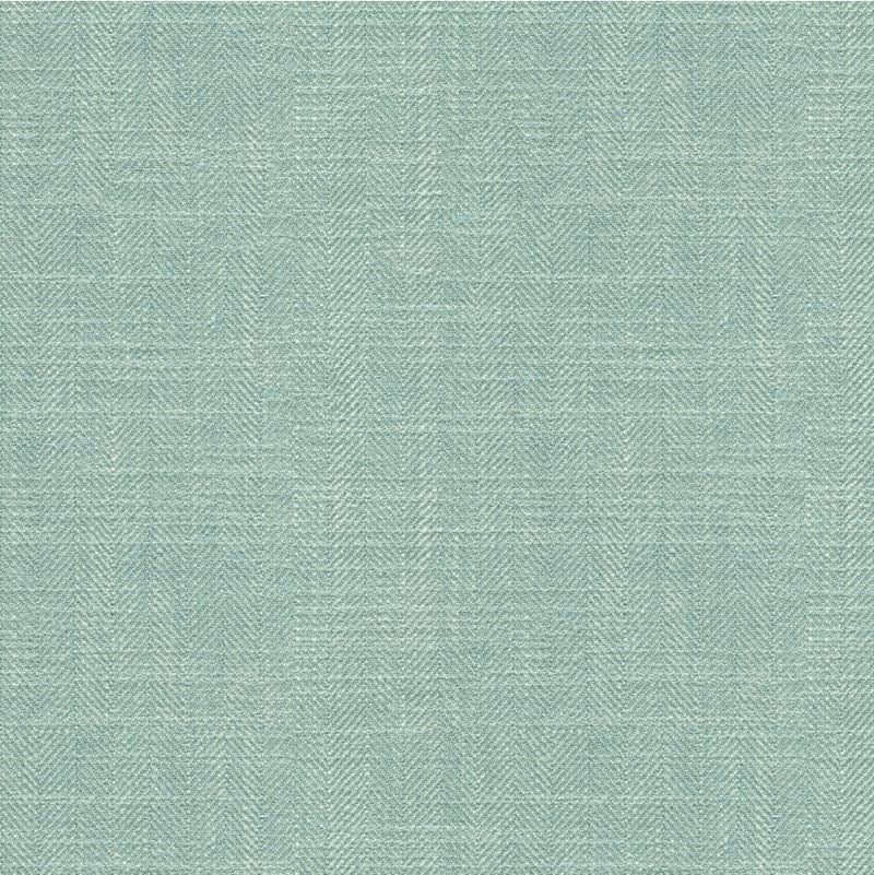 Sample 33842.15.0 Light Blue Multipurpose Herringbone Tweed Fabric by Kravet Basics