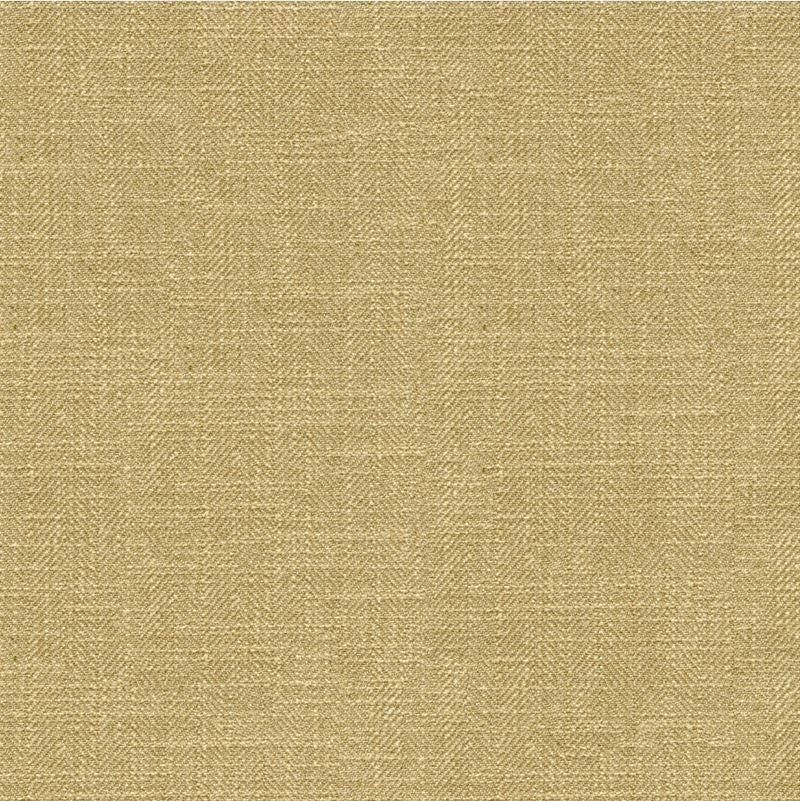 Sample 33842.1616.0 Wheat Multipurpose Herringbone Tweed Fabric by Kravet Basics