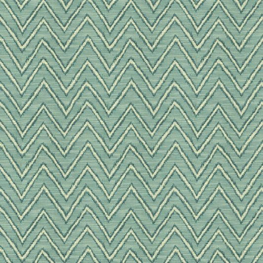 Buy 33889.15.0 Karamat Pool Flamestitch Light Blue by Kravet Design Fabric