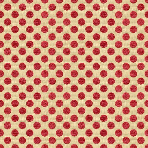 Sample 34070.716.0 Posie Dot Lipstick Pink Upholstery Dots Fabric by Kravet Design