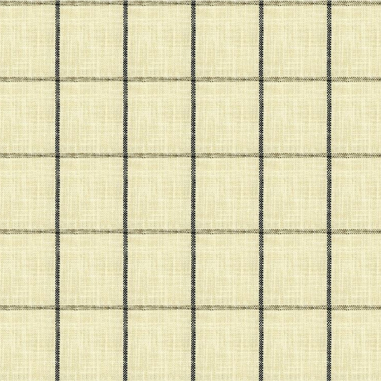 Sample 34085.816.0 Black Multipurpose Check Houndstooth Fabric by Kravet Basics