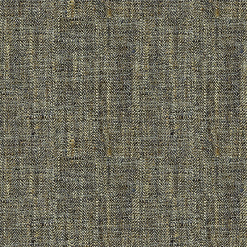 Sample 34088.1650.0 Dark Blue Multipurpose Herringbone Tweed Fabric by Kravet Basics