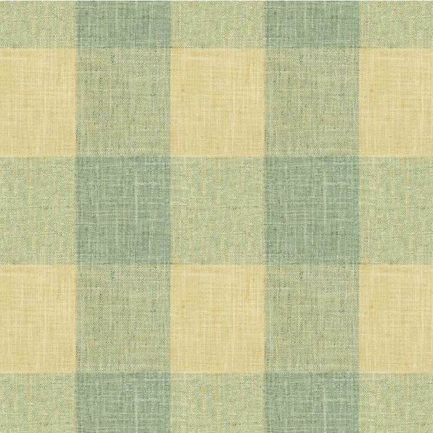Sample 34090.1516.0 Light Blue Multipurpose Check Houndstooth Fabric by Kravet Basics