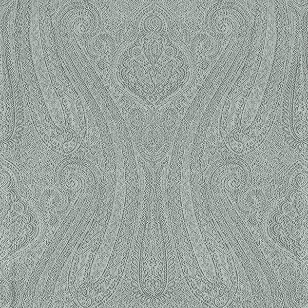 Sample 34127.15.0 Livia Spa Light Blue Upholstery Paisley Fabric by Kravet Design