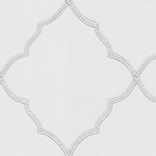 Sample 34135.1611.0 Mara Quartz White Multipurpose Contemporary Fabric by Kravet Design