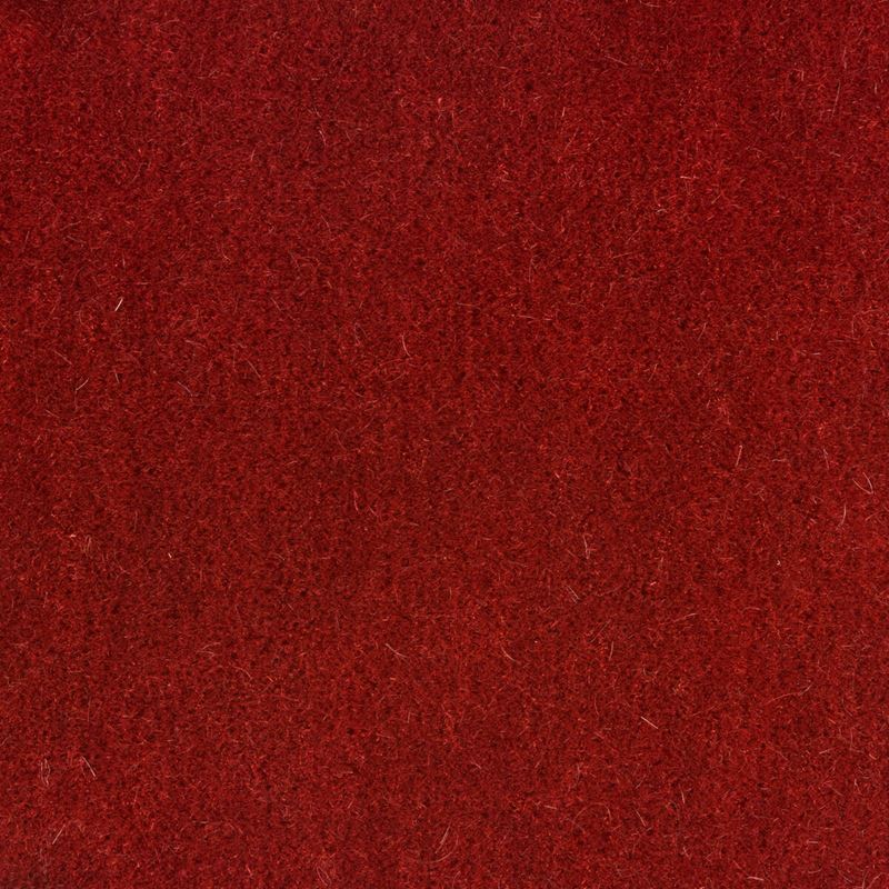 Sample 34258.19.0 Windsor Mohair Cinnabar Red Upholstery Solids Plain Cloth Fabric by Kravet Couture