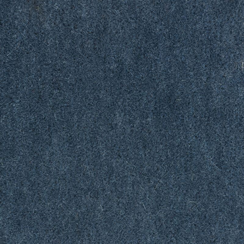 Sample 34258.55.0 Windsor Mohair Stellar Blue Upholstery Solids Plain Cloth Fabric by Kravet Couture