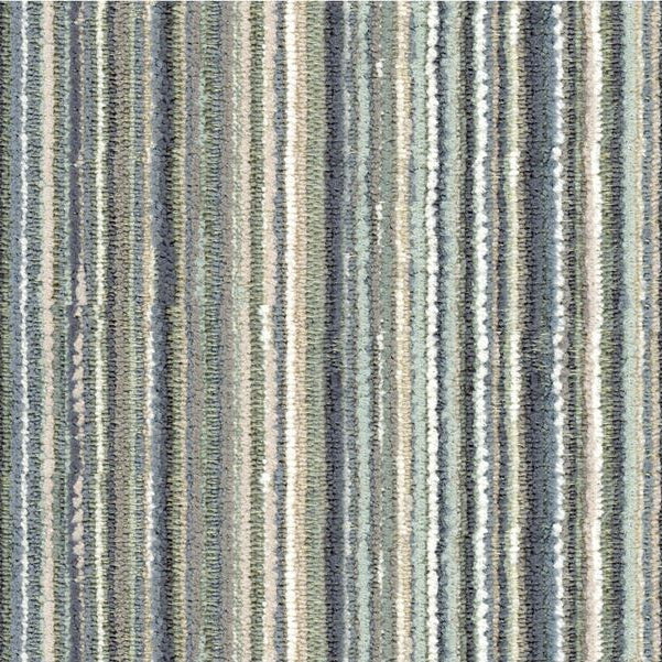 Sample 34327.1635.0 Teal Upholstery Stripes Fabric by Kravet Smart