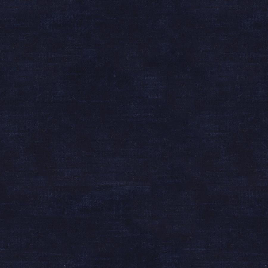 Sample 8016103-5 Lazare Velvet Navy Solid Brunschwig and Fils Fabric