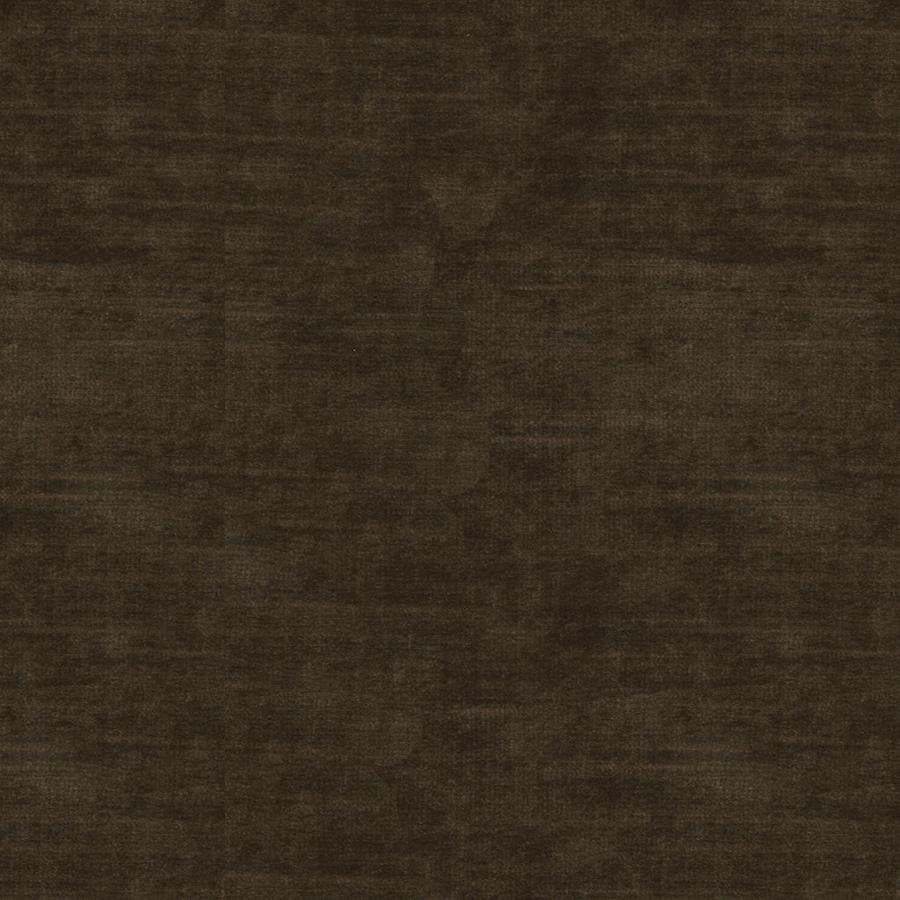 Sample 8016103-66 Lazare Velvet Espresso Solid Brunschwig and Fils Fabric