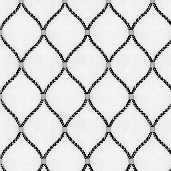Sample 34485.81.0 White Multipurpose Geometric Fabric by Kravet Design