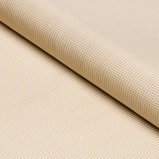 Save 3449003 Dalton Silk Gingham Cafe' by Schumacher Fabric