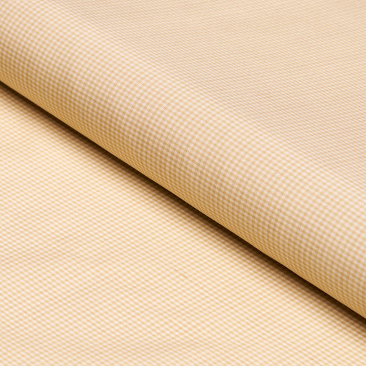 Select 3449004 Dalton Silk Gingham Sand by Schumacher Fabric