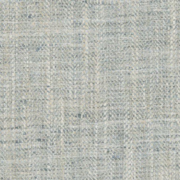 Sample 34566.15.0 Benecia Mist Light Blue Multipurpose Herringbone Tweed Fabric by Kravet Couture