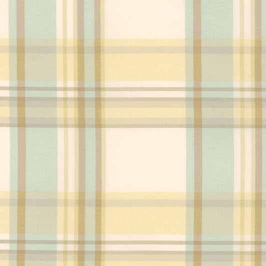 View 3457000 Birmingham Silk Plaid Wheat by Schumacher Fabric