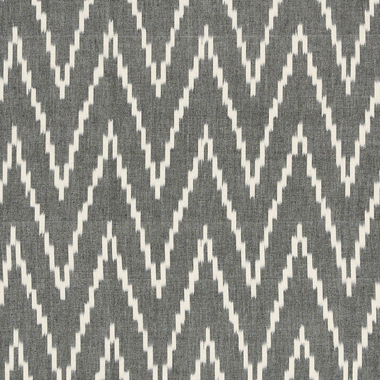 Looking 3470003 Kasari Ikat Graphite by Schumacher Fabric