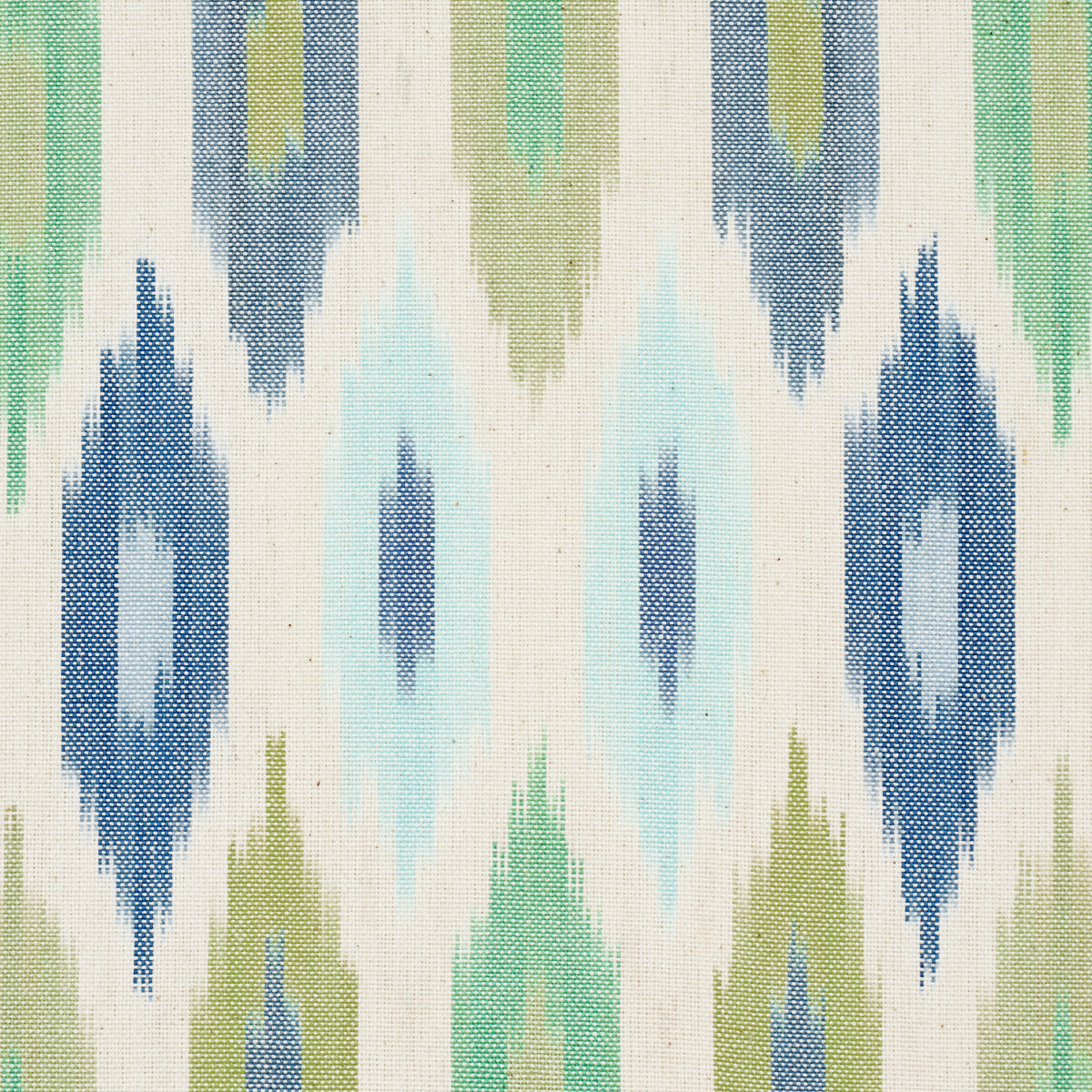 Purchase 3471002 | Sunara Ikat, Peacock - Schumacher Fabric