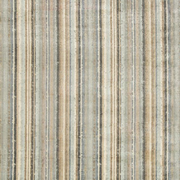 Sample 34786.511.0 Out Of Bounds Dusk Blue Upholstery Stripes Fabric by Kravet Couture