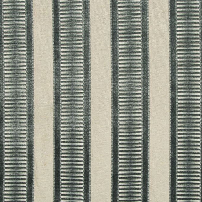 Sample 34790.15.0 Street Style Sea Slate Upholstery Stripes Fabric by Kravet Couture