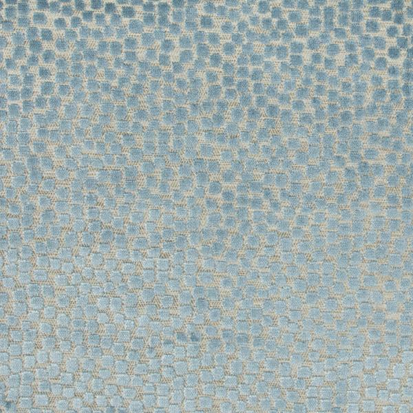 Sample 34849.5.0 Flurries River Blue Upholstery Small Scales Fabric by Kravet Design