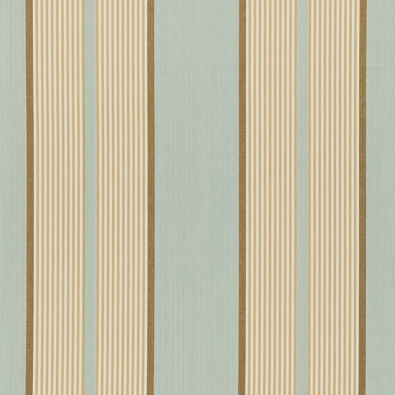 Find 3486000 Summerside Stripe Aqua by Schumacher Fabric
