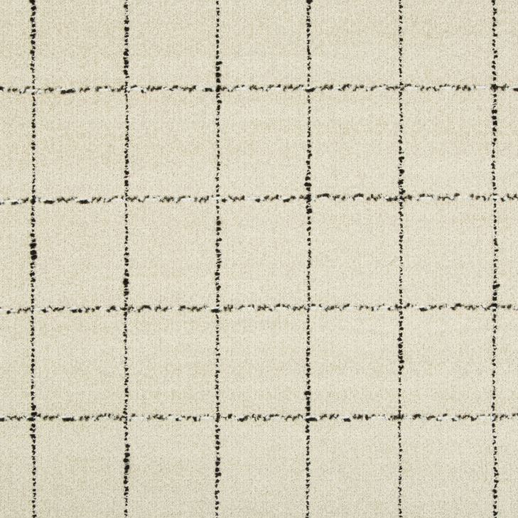 Sample 34906.16.0 Pocket Square Stone Beige Upholstery Plaid Fabric by Kravet Couture