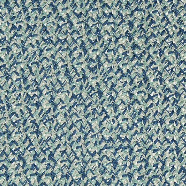 Sample 34921.523.0 Lacing Peacock Blue Upholstery Texture Fabric by Kravet Couture