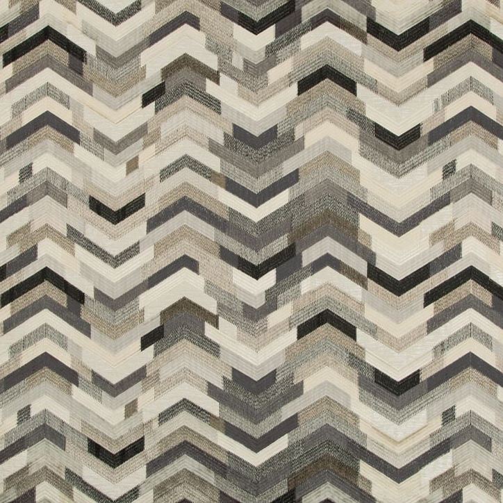 Sample 34930.816.0 Catwalk Graphite Ivory Multipurpose Contemporary Fabric by Kravet Couture