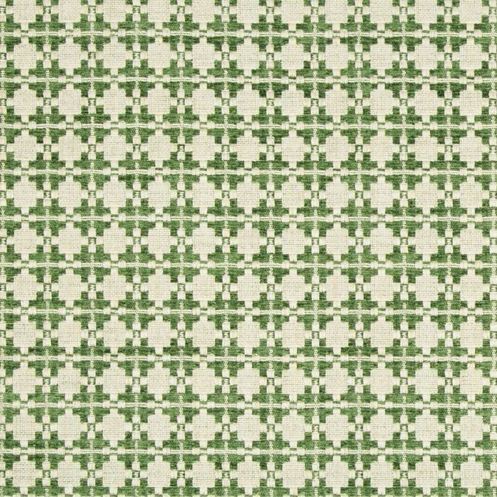 Sample 34962.3.0 Back In Style Leaf Green Upholstery Geometric Fabric by Kravet Couture
