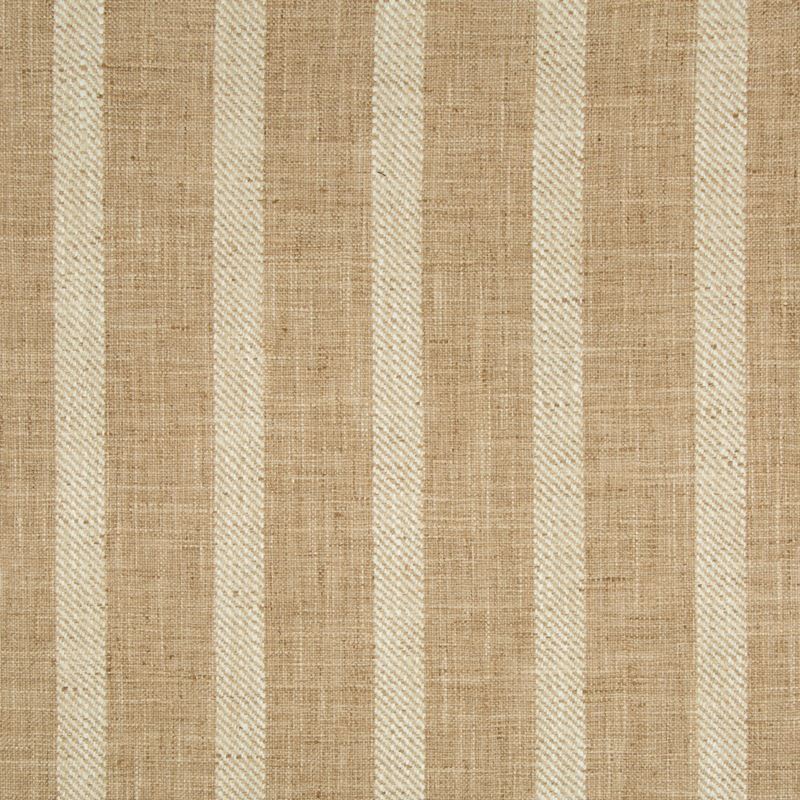 Sample 34985.16.0 Beige Multipurpose Stripes Fabric by Kravet Basics