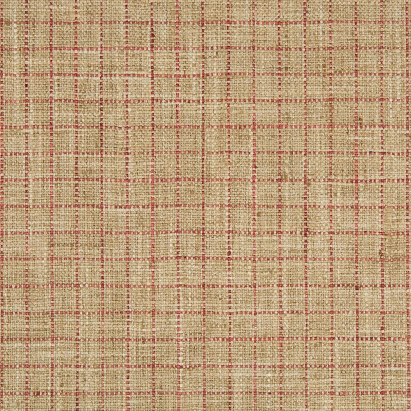 Sample 34986.916.0 Beige Multipurpose Check Houndstooth Fabric by Kravet Basics