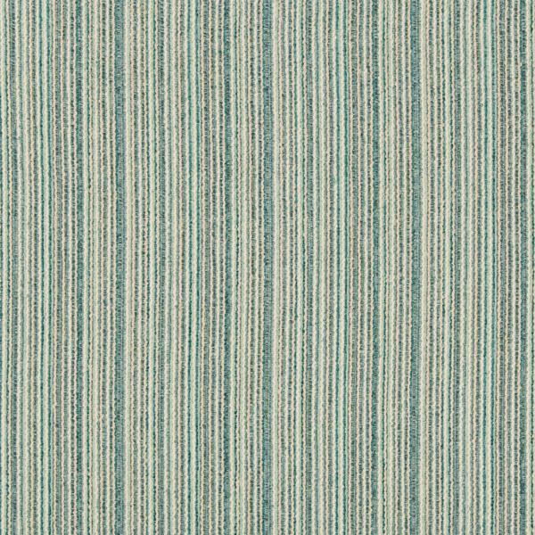 Sample 34989.1613.0 Turquoise Upholstery Stripes Fabric by Kravet Design