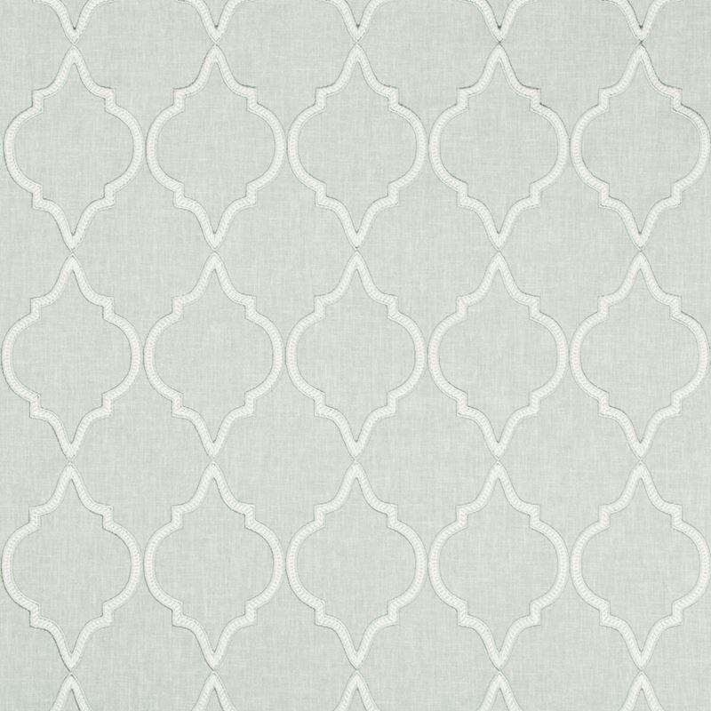 Sample 35301.11.0 Highhope Mineral Light Grey Multipurpose Geometric Fabric by Kravet Basics