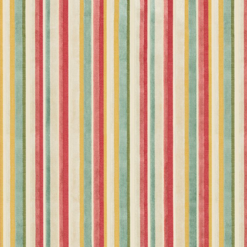 Sample 35302.319.0 Bodenham Berry Red Upholstery Stripes Fabric by Kravet Basics