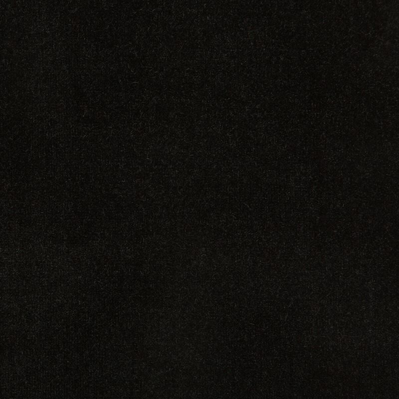 Sample 35360.8.0 Chessford Coal Black Upholstery Solids Plain Cloth Fabric by Kravet Smart