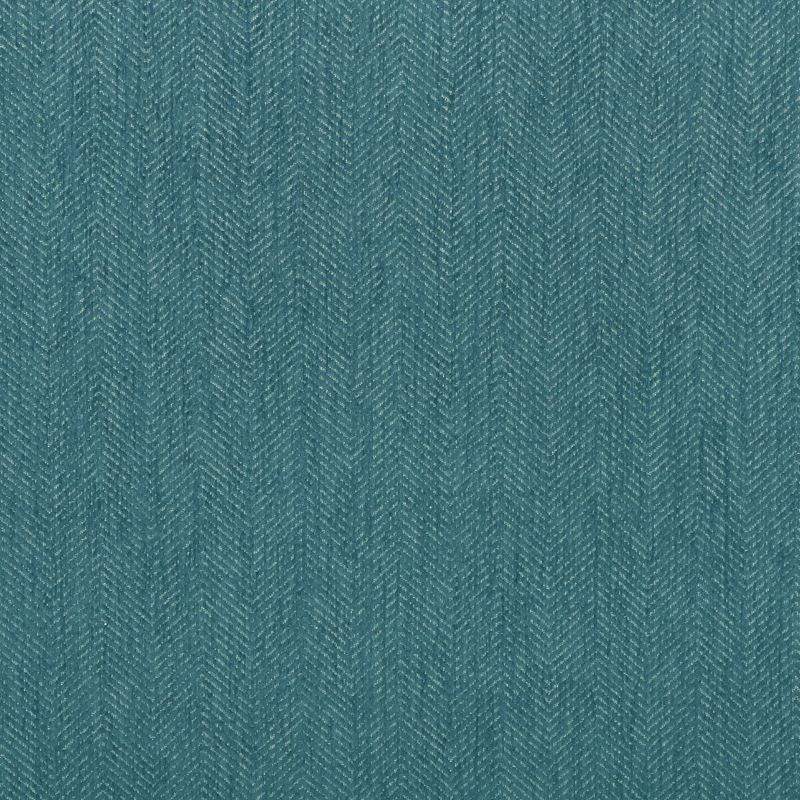 Sample 35361.313.0 Turquoise Upholstery Herringbone Tweed Fabric by Kravet Smart