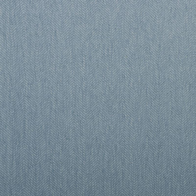 Sample 35361.52.0 Light Blue Upholstery Herringbone Tweed Fabric by Kravet Smart